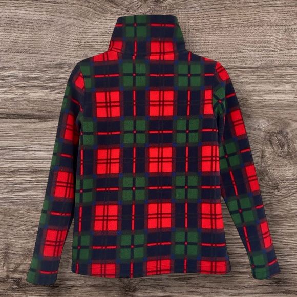 Dudley Stephens Manchester Pullover Holiday Tartan Navy Blue Red Green Small - Picture 4 of 9